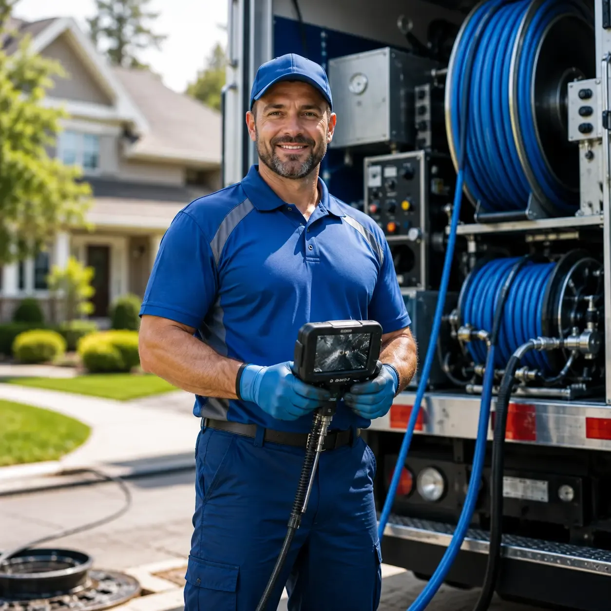 Local outdoor drain cleaning specialists in Farmington, NY